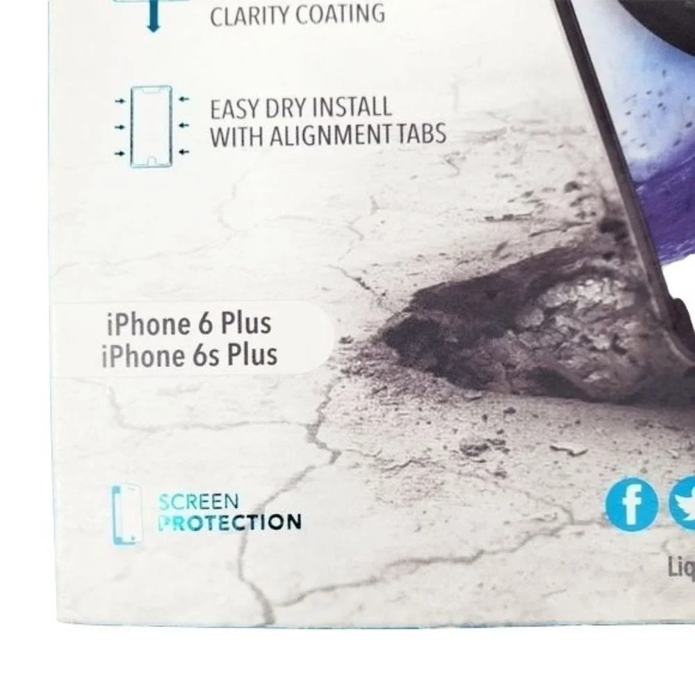 Liquipel OS clear screen protector iPhone 6 plus